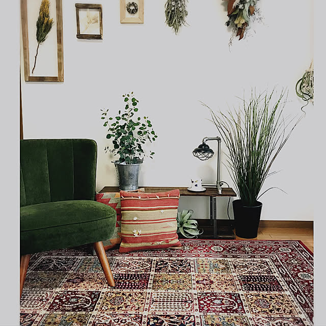 Lounge,IKEAカタログ2019,ラグ,IKEA,フェイクグリーンのある暮らし kyokoの部屋
