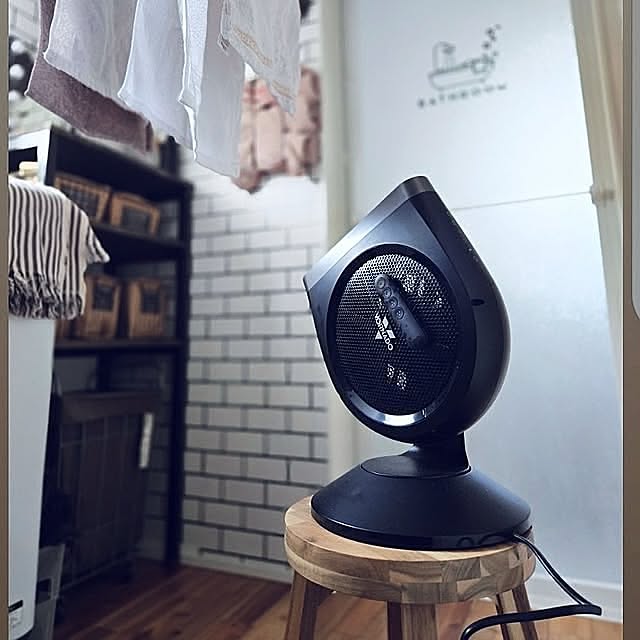 Bathroom,サーキュレーター,心地よい暮らし,快適空間,VORNADOJAPAN,interior,フォロー&いいね ありがとうございます♡,おうち時間,洗濯物干し,ランドリールーム m_05sey..の部屋