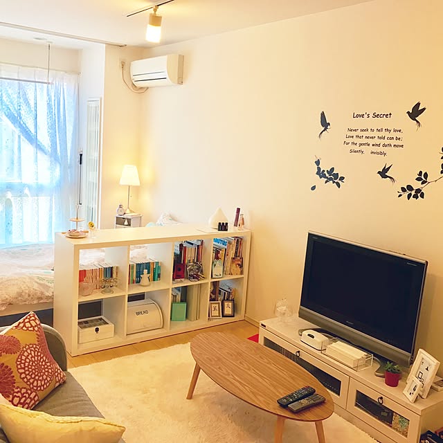 Overview,北欧,IKEA,一人暮らし,ニトリ,照明,salut! rinの部屋