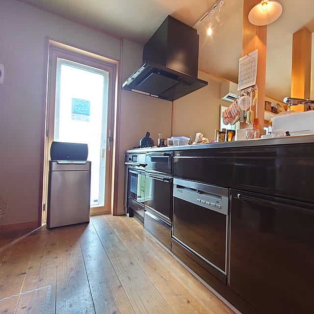 シンプルヒューマン ダストBOX,おうち撮影クエスト,Kitchen,リノベーション haganezuka8の部屋