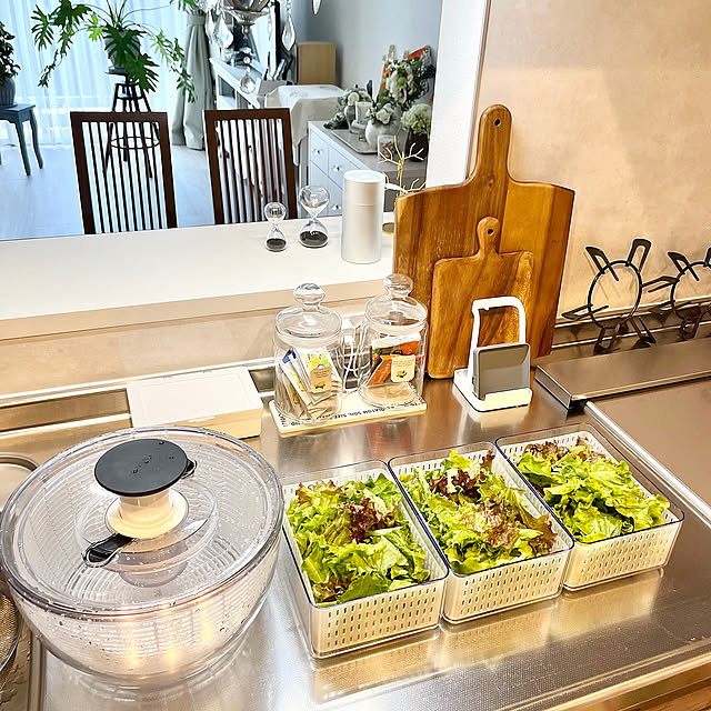 Kitchen,スリコ保存容器,スリコ,保存容器,癒し,自宅ランチ,心地よい暮らし,すきなものに囲まれた暮らし,暮らしを整える,野菜を食べよう,心と身体の健康,心と体の健康を保つ暮らし,心とからだの健康的な暮らしを目指して,心と体を癒す,お気に入り Uraraの部屋
