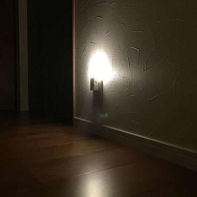 On Walls,廊下,照明,ライト,フットライト,無印良品,LED watakurumiの部屋