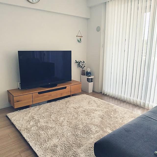 Lounge,この春、買ってよかったもの,マンション暮らし,すっきり暮らす,子供のいる暮らし,飛騨産業 テレビボード,イケヒコ ラグ,スムースミックスシャギーラグ,towerシリーズ,フェイクグリーン,IKEA,ACTUS,ニチベイ,バーチカルブラインドセンターレース,NOYESソファ Sakuraの部屋