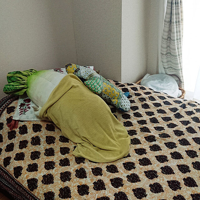 Bedroom,セクシー大根抱き枕,DALTON ,びっくりカーテン Asukaの部屋