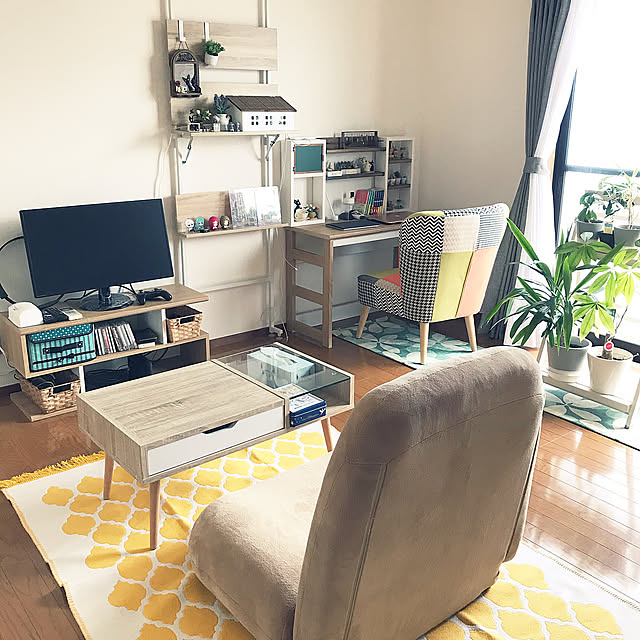 フェイクグリーン,観葉植物,ナチュラル,雑貨,100均,一人暮らし,ひとり暮らし,オタク部屋,Overview nukooの部屋