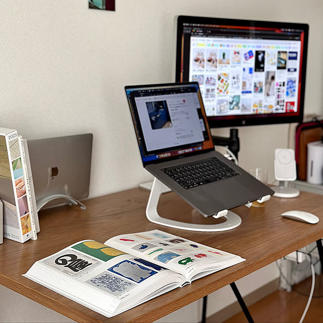 My Desk,ワークスペース,無印良品,買ってよかったもの,ナチュラルインテリア,ひとり暮らし,シンプルが好き,心地よい暮らし,SENNOKI,暮らしの記録,ナチュラル素材,モニター応募投稿,PCモニター naaaaaaao777の部屋