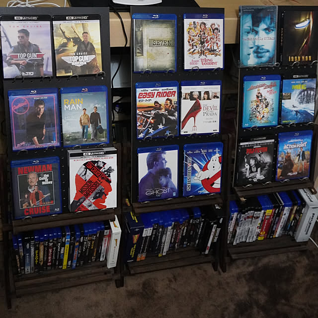 My Shelf,映画好き,映画鑑賞,10分でできる,収納アイテム zundamochioの部屋