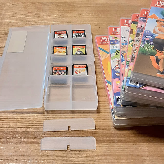 My Desk,無印良品,ピルケース,Switchソフト,使いやすさ重視,楽してキレイ,共働き夫婦,子供のいる暮らし,無印良品週間,片付けのハードルをさげる pipiの部屋