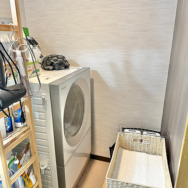 Bathroom,Panasonicキューブル,Panasonicドラム式洗濯機,Panasonic洗濯機,Panasonic,狭い洗面所&脱衣所,フィルター掃除,シュワッと洗たく槽クリーナー,エステー,洗浄力,洗濯槽洗浄中,洗濯槽洗浄,おうち時間の過ごし方,おうち時間,マンション,賃貸,賃貸マンション,イベント参加,マンション暮らし,賃貸マンション暮らし miyumiyuの部屋