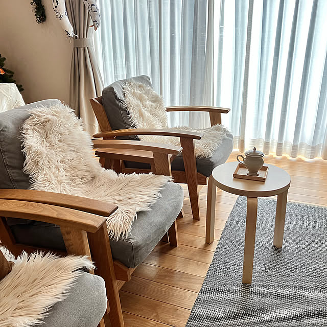 Lounge,買ってよかったもの,癒し,アルテック,無垢床,ナチュラルインテリア,スツール60,コメントお気遣いなく♡,パーソナルソファ,RoomClipショッピング,おうち見直し企画 yoppiの部屋