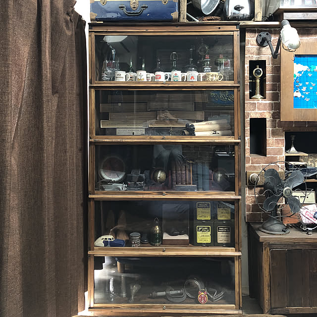 My Shelf,アンティーク風,DIY,ワンルーム,一人暮らし,カフェ風,ビンテージ,賃貸,インダストリアル,インテリア,アンティーク雑貨,アンティーク,メンズ部屋,ブライワックス,男前インテリア,ジャコビアン,ウッドプロ,足場板,ショーケース,スタッキングシェルフ,什器,ナンバーネイル,リメイク,ジャンク shota26の部屋