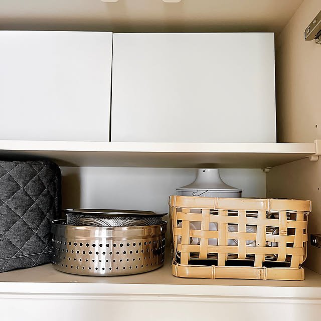 Kitchen,ハンドブレンダー,かご・バスケット,1K,キッチン収納,ひとり暮らし,シンプルライフ,ミニマリスト Riraの部屋