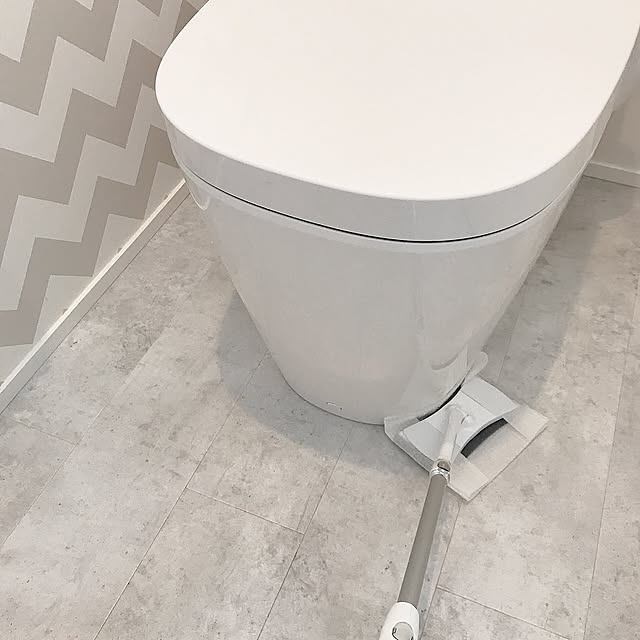 床掃除,ウイルス除去,クイックル,トイレ掃除,除菌,掃除道具,モニター中,シンプルインテリア,ナチュラルモノトーン,アクセントクロス,トイレの壁,トイレインテリア,連投すみません,シンプルライフ kirarinchoの部屋