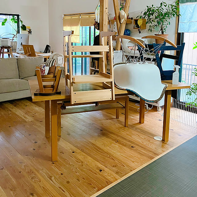 Lounge,無垢床,片付けやすい工夫,リノベーション,一戸建て,低予算リノベ,子どものいる暮らし akanekoの部屋