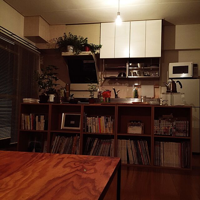 Lounge,電子レンジ,電気冷蔵庫157L MJ-R16A,パルプボードボックス,無印良品,団地 Hiroshiの部屋