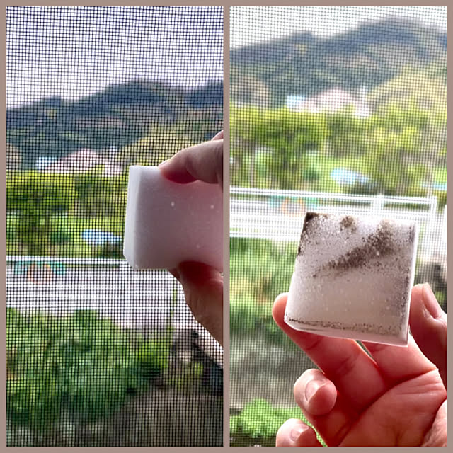 ウタマロ水,ウタマロクリーナー,網戸とサッシ掃除,サッシ掃除,簡単掃除,とっても簡単,ルーティン掃除,網戸掃除にはメラミンスポンジ,網戸掃除,キッチンだけじゃない,メラミンスポンジのススメ,メラミンスポンジ,みんな大好きメラミンスポンジ,まとめて投稿,倉庫で暮らす,倉庫の中に家を建てる,倉庫の一角を住居にする,倉庫に暮らす,倉庫,FIX窓,キレイを保つ,習慣化,Entrance SIELUの部屋