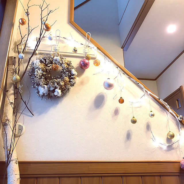 Entrance,クリスマス,花が好き,いつもいいねやコメントありがとう♡,普通の暮らしが有難い✲ﾟ｡.,季節を感じる暮らし,インスタやってます♡,RCができる幸せ,自家製フラワー,ニトリ2018クリスマスモニター,ニトリ,ハンドメイド,お花のある暮らし na-chanの部屋