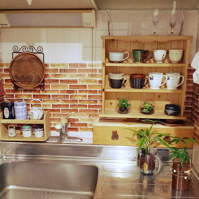 Kitchen,カントリー風 katawakireikoの部屋