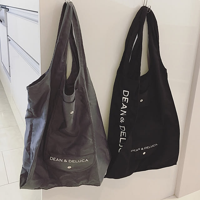 Kitchen,モノトーン雑貨,エコバッグ,DEAN＆DELUCA,モノトーン,白いキッチン,insta→syoko.t.home syokoの部屋