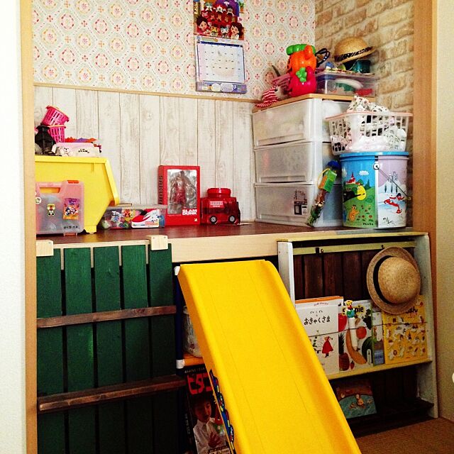 押入れ改造,DIY,子供部屋,壁紙屋本舗 mikiの部屋