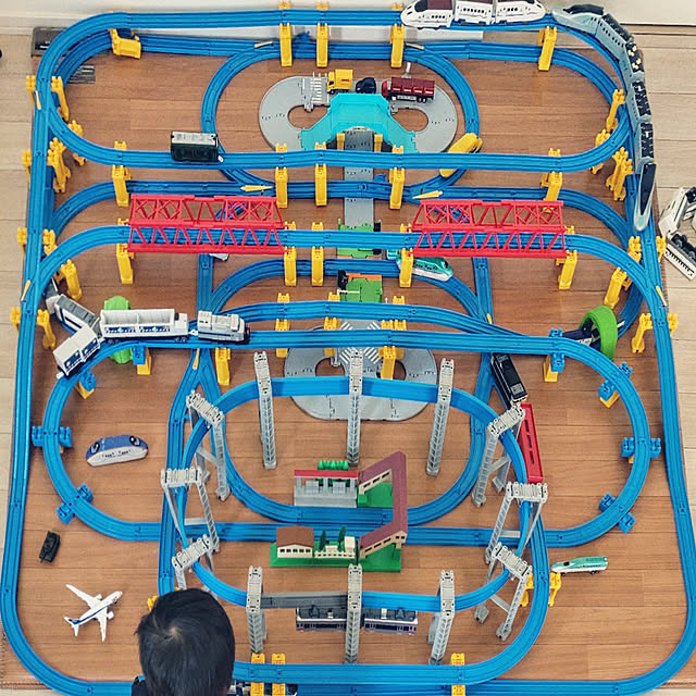 Overview,好きな風景,こどものいる暮らし,プラレール,ホットカーペット,キッズスペース youの部屋