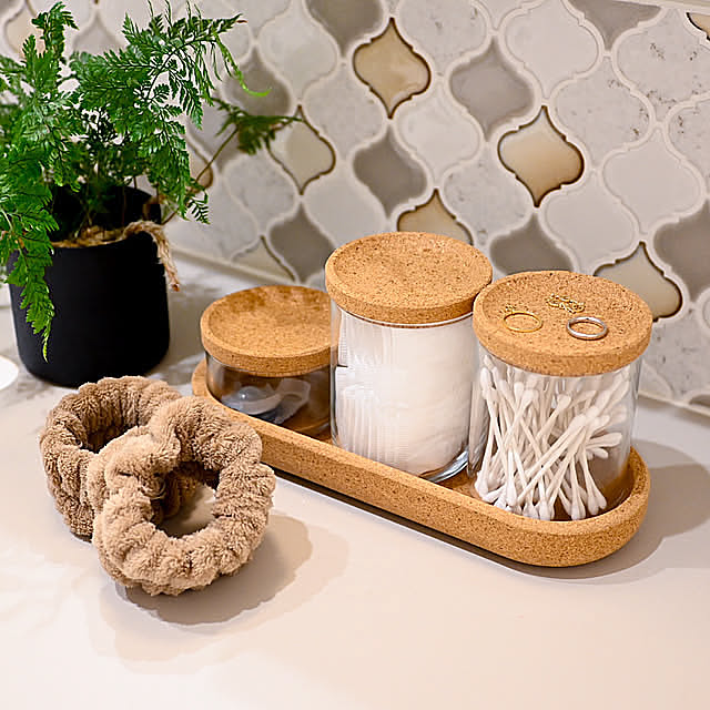 Bathroom,3COINS,名古屋モザイクタイル,造作洗面,トキワシノブ,サクスボルガ,IKEA,この春、買ってよかったもの,夫婦2人暮らし,一眼レフ初心者 y.tora5の部屋