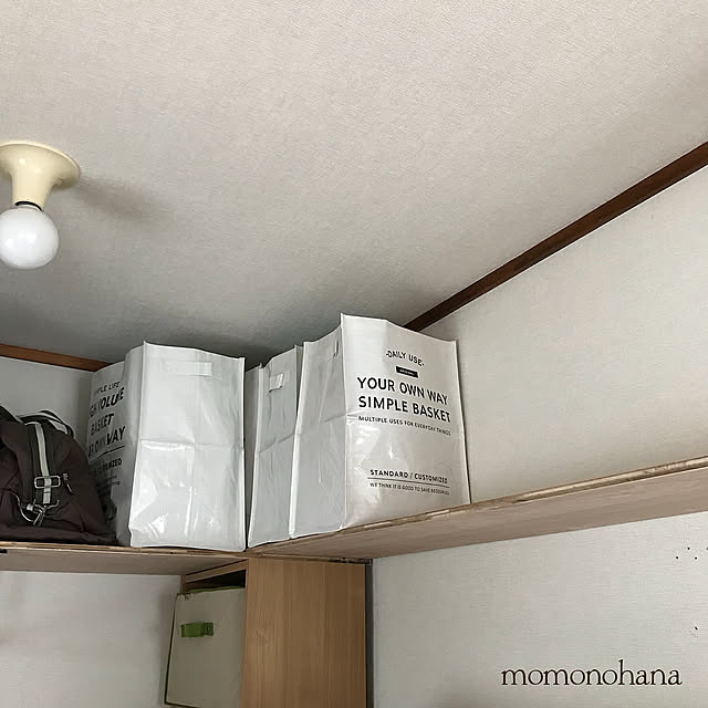 Bedroom,DIY,ナチュラルインテリア,ディスプレイ模索中,セリア,カラーボックス momonohanaの部屋