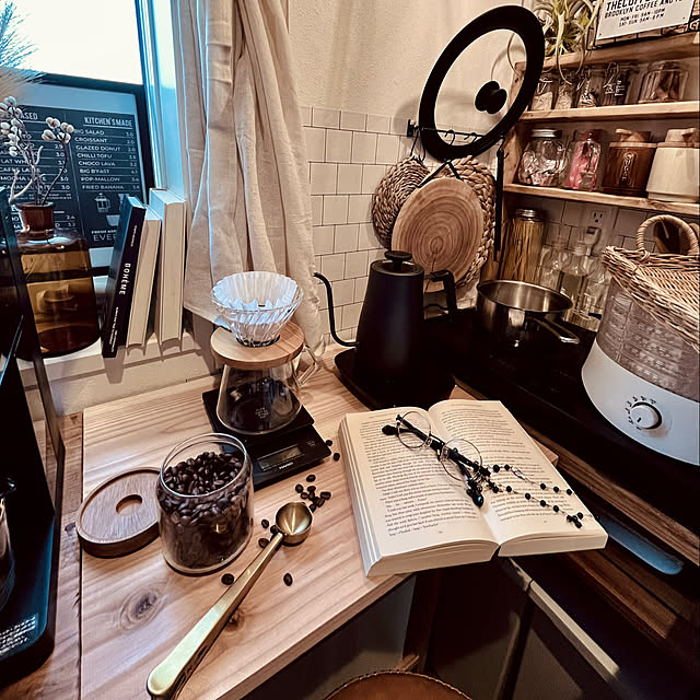 窓辺が好き,ハンドドリップ,コーヒーのある暮らし,癒し,キッチンDIY,Kitchen TCFJの部屋