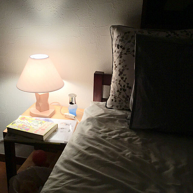 Bedroom,照明,夜のリラックスタイム shizuponの部屋
