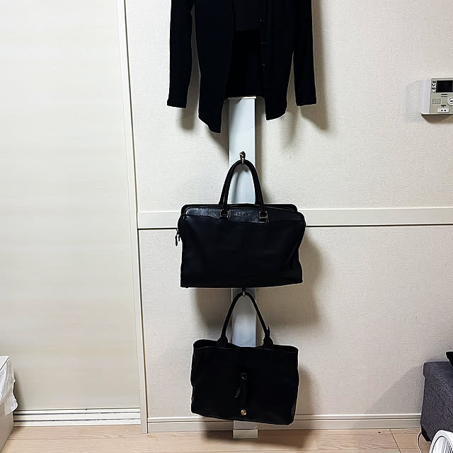 On Walls,カバン掛ける収納,カバン掛け,ラブリコ,カインズ yukimoroの部屋