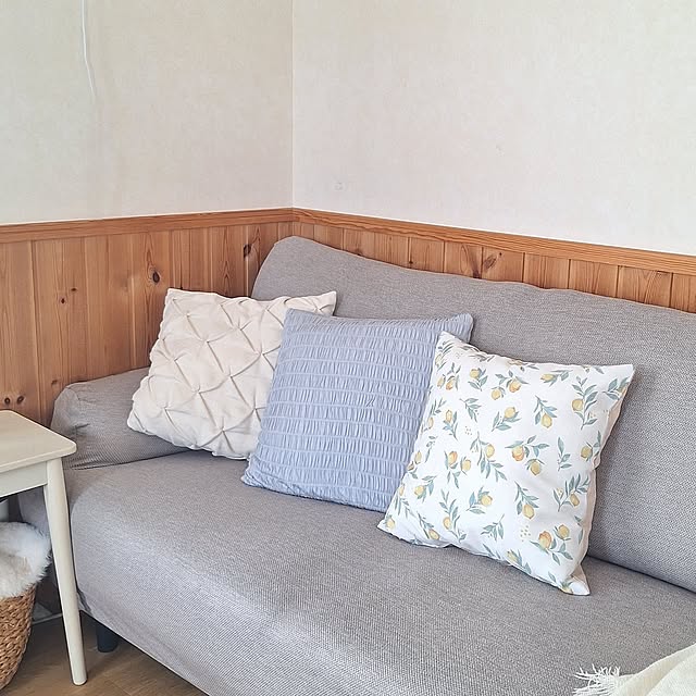 ファブリックアイテム,ナチュラルインテリア,ナチュラル,見てくださってありがとうございます,クッションカバー,サーキュレーター Blancheの部屋