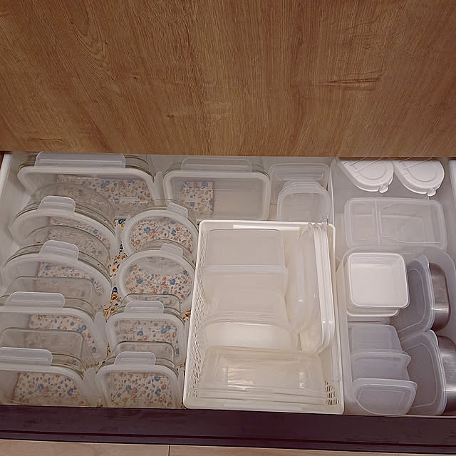 Kitchen,LIXIL,アレスタ,ライトグレイン,アレスタ ライトグレイン,収納,シンク下収納,カップボード,キッチン収納,カップボード収納,保存容器,タッパー収納,保存容器収納 yu-の部屋