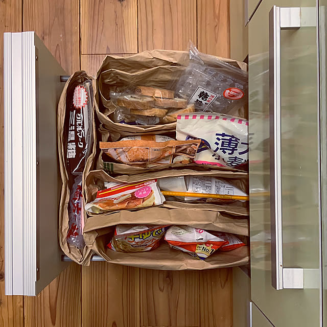 Kitchen,紙袋利用,米袋利用,新生活,RCの出会いに感謝♡,いつもありがとうございます❤️ chiiyanの部屋