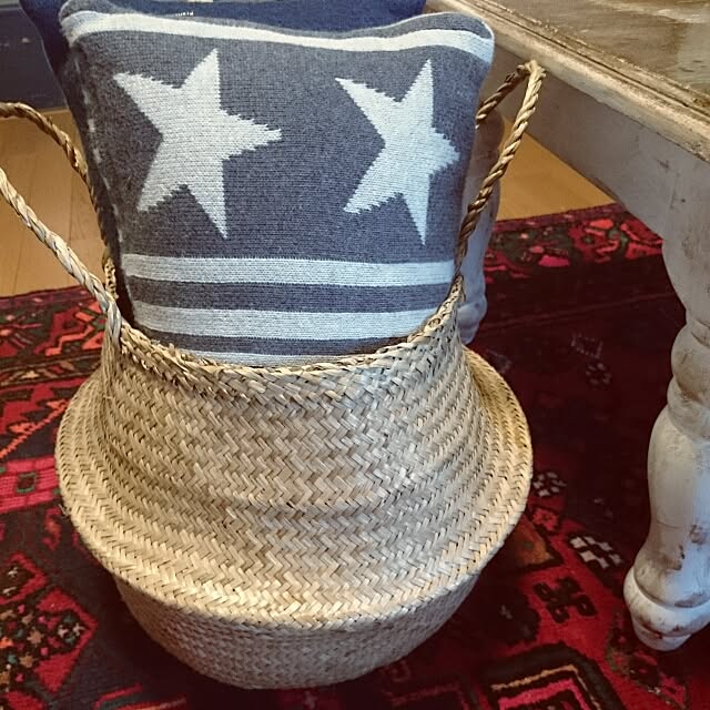 IKEA,シーグラス,シーグラスバスケット,北欧シャビー,Francfranc,ペルシャ絨毯,IKEAネタ MIARAの部屋