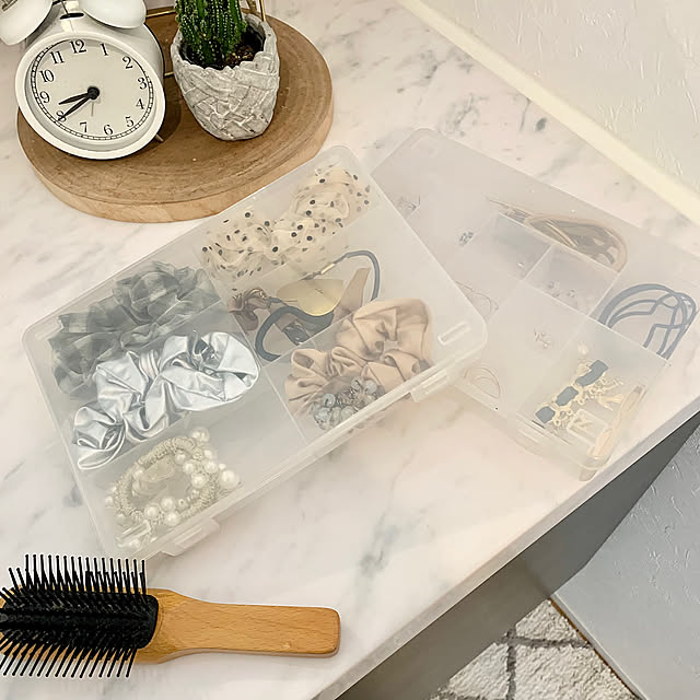 Bathroom,セリア,100均収納,100均,ヘアゴム収納,ヘアアクセサリー,アクセサリー収納,seria,SIKIRI,新生活 Minteaの部屋