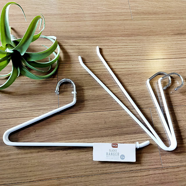 Bedroom,セリア,seria,スラックスハンガー,滑らないハンガー,セリアハンガー mayumiの部屋
