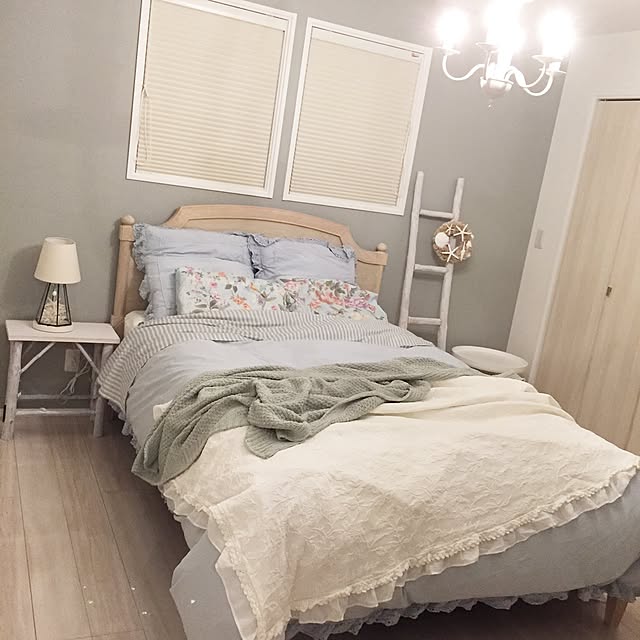 Bedroom,ザラホーム,Francfranc,WTW,シェル,ZARA HOME,ベッドルーム,寝室 marieの部屋