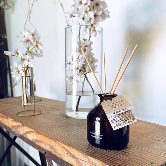 Entrance,香りのある暮らし,玄関インテリア 花のある暮らし,玄関ホールインテリア,玄関ホール,玄関インテリア,ディスプレイコーナー,ルームフレグランス,無印週間,無印良品のある暮らし,無印良品,季節を感じる暮らし,季節を楽しむ暮らし,季節のディスプレイ,季節の花,花のある生活,花が好き,花瓶,花,花のある暮らし,桜,春色,春の訪れ,春インテリア,春の花,春,フラワーベース,花を飾る暮らし,生花のある暮らし,季節の花を飾る oa.mの部屋