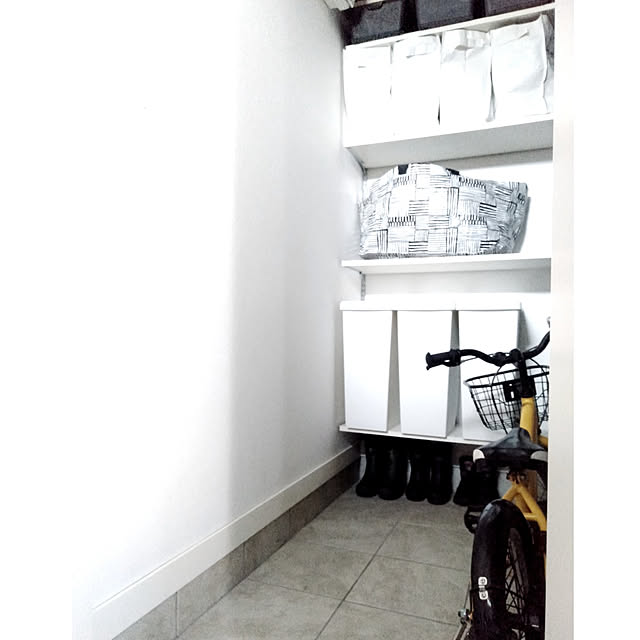 Entrance,建売,建売住宅,山善,コメントお気遣いなく♡,くらしのeショップモニター,山善くらしのeショップ,eくらしプロジェクト,山善アンバサダー,ゴミ箱,すっきりスライドペール,土間収納,土間,玄関収納 kodaminの部屋