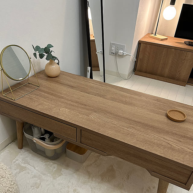 My Desk,ナチュラル,一人暮らし,照明,IKEA,北欧,カフェ風,ロウヤ LOWYA yuukiiの部屋