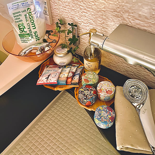 Bathroom,お風呂が大好き,ミストが気持ちが良い〜♡,とにかく身体をほぐす!!,エプソムソルト,入浴剤の香り,アロマキャンドル,Refa,快眠 Mahoの部屋