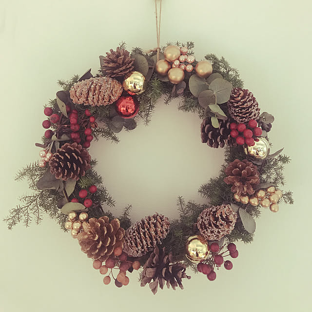 Lounge,クリスマスリース手作り,クリスマスリースハンドメイド,クリスマスリース,クリスマス Yuchanの部屋