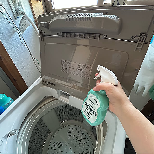 洗濯機ふたカバー,洗濯機,ウタマロクリーナー,暖炉のある部屋,薪ストーブのある暮らし,猫のいる暮らし,柴犬がいる家,Bathroom okadajapanの部屋