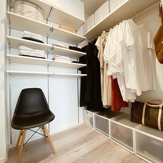 収納,掃除,断捨離中,整理整頓,無印良品,IKEA,クローゼット,Bedroom chunの部屋