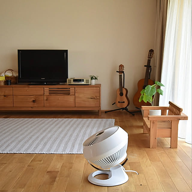おうち快適化計画,オシャレ家電,ボルネード,換気,北欧インテリア,サーキュレーター,新築,平屋,平屋暮らし,新築一戸建て,ナチュラル,フェザーフィール,Lounge kanaの部屋
