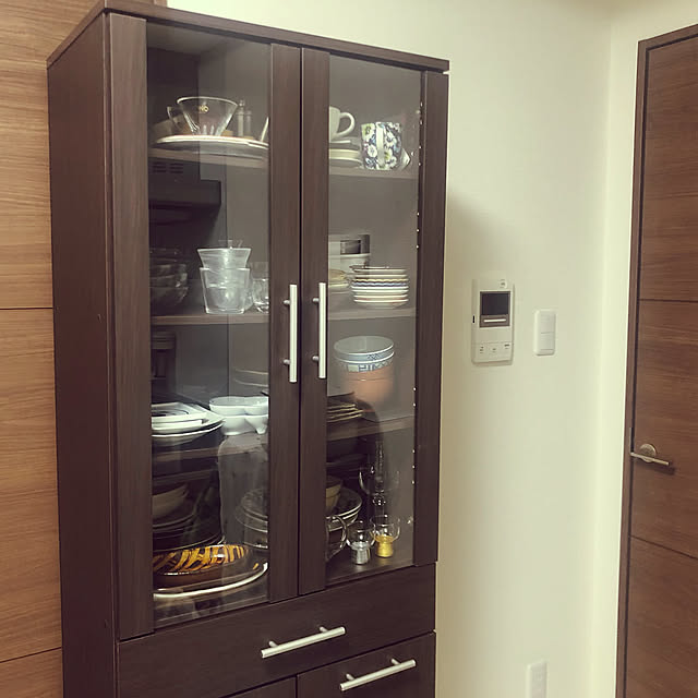 見せる収納,食器棚,ニトリ,My Shelf yukihoriの部屋
