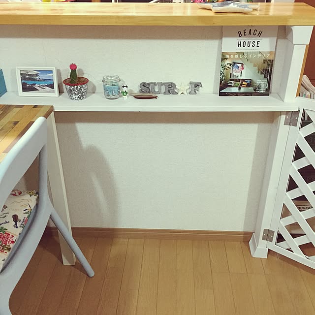 Lounge,スヌーピー,サボテン♡,ベビーゲートDIY,DIY,カウンター下,ディアウォール,賃貸やけど,雑貨 natsuの部屋