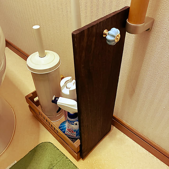 Bathroom,隙間活用,無印良品,100均,サヴィニャック,DIY,ヒルナンデスを見て...,トイレ収納DIY,マンション暮らし yumizoの部屋