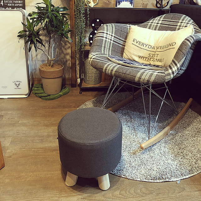 Lounge,フェイクグリーン,ニトリ Ayaの部屋