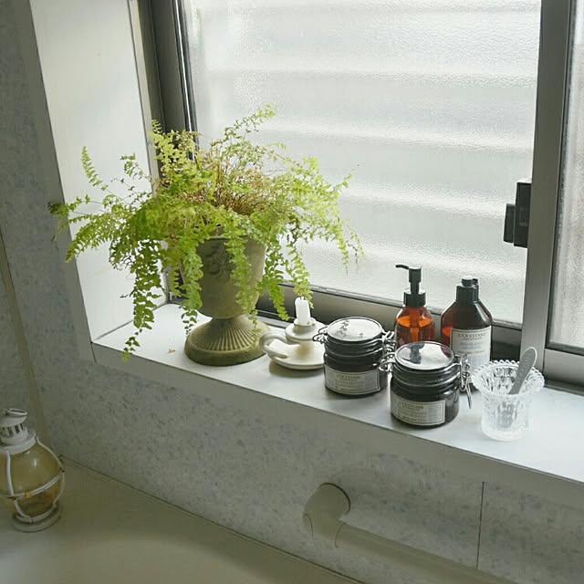 Bathroom,バスルーム,入浴剤,ロクシタン,グリーンのある暮らし,セリア ruru357の部屋